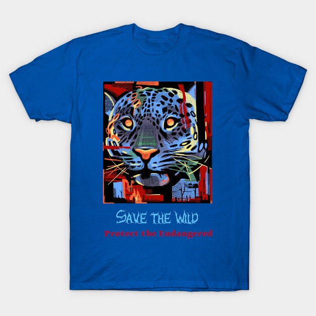 Endangered tiger needs protection T-Shirt by Zipora